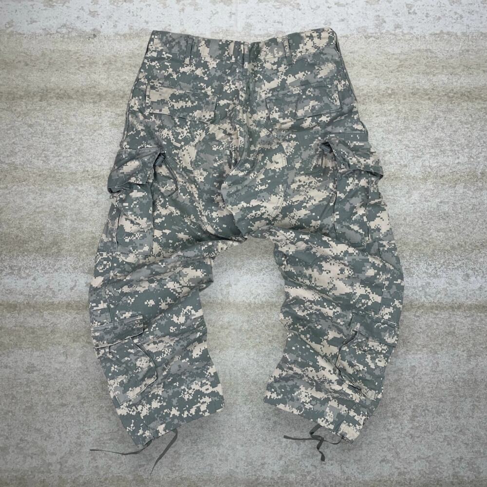 Vintage 90s Military Tactical Pants 32x28 Baggy Wide Leg Digital Camo Medium